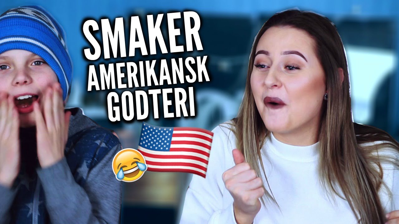 Smaker På Amerikansk Godteri 🇺🇸 Feat. Hansi