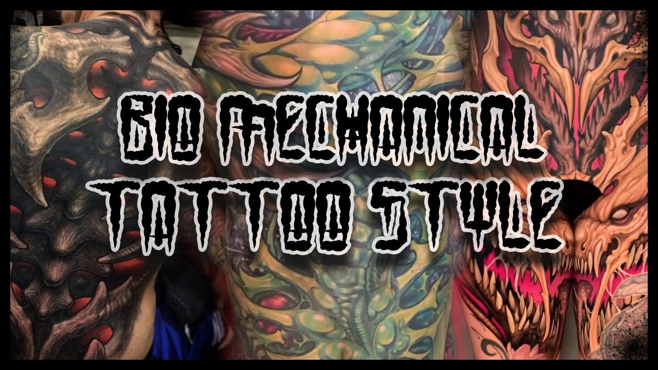 The Bio Mechanical Tattoo Style