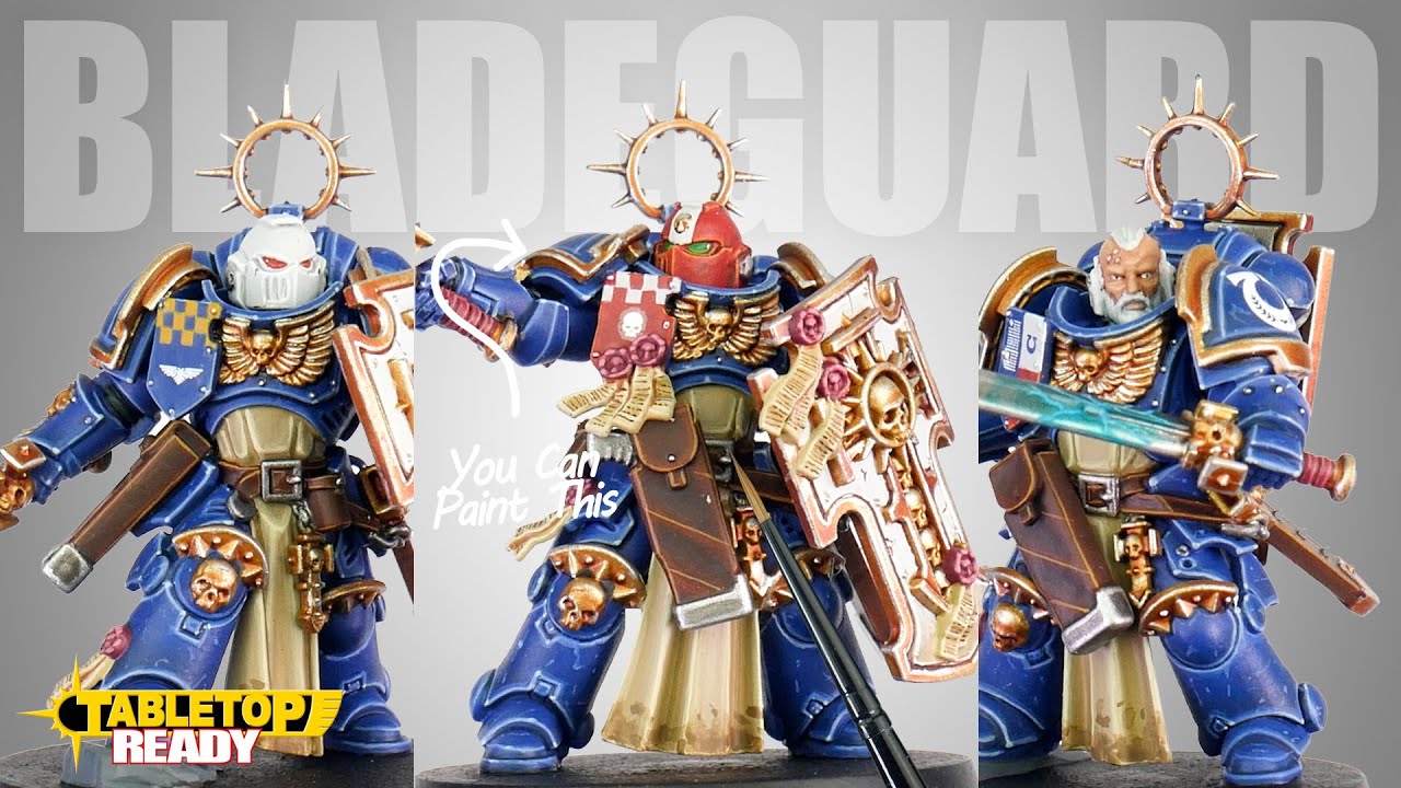 How To Paint Bladeguard Veteran Ultramarines for Warhammer 40,000