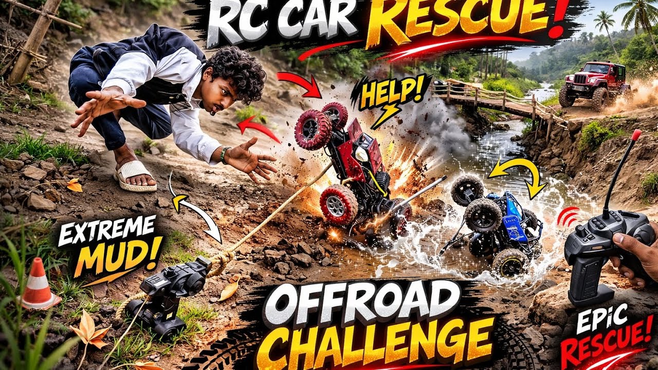Off Road Rock Crawler Remote Control Car Unboxing🔥