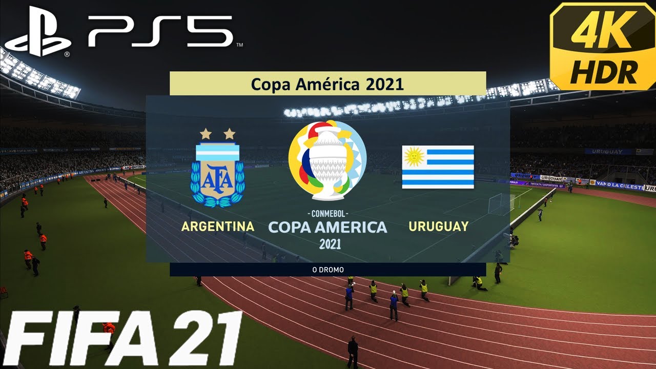 FIFA 21 PS5 | Argentina vs Uruguay | Copa América Grupo A | 4K 60fps HDR | Español Latino