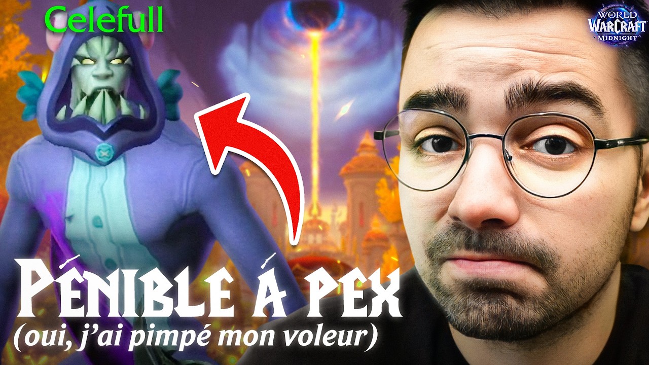 Celetik DÉTESTE le leveling du VOLEUR sur Midnight ?!