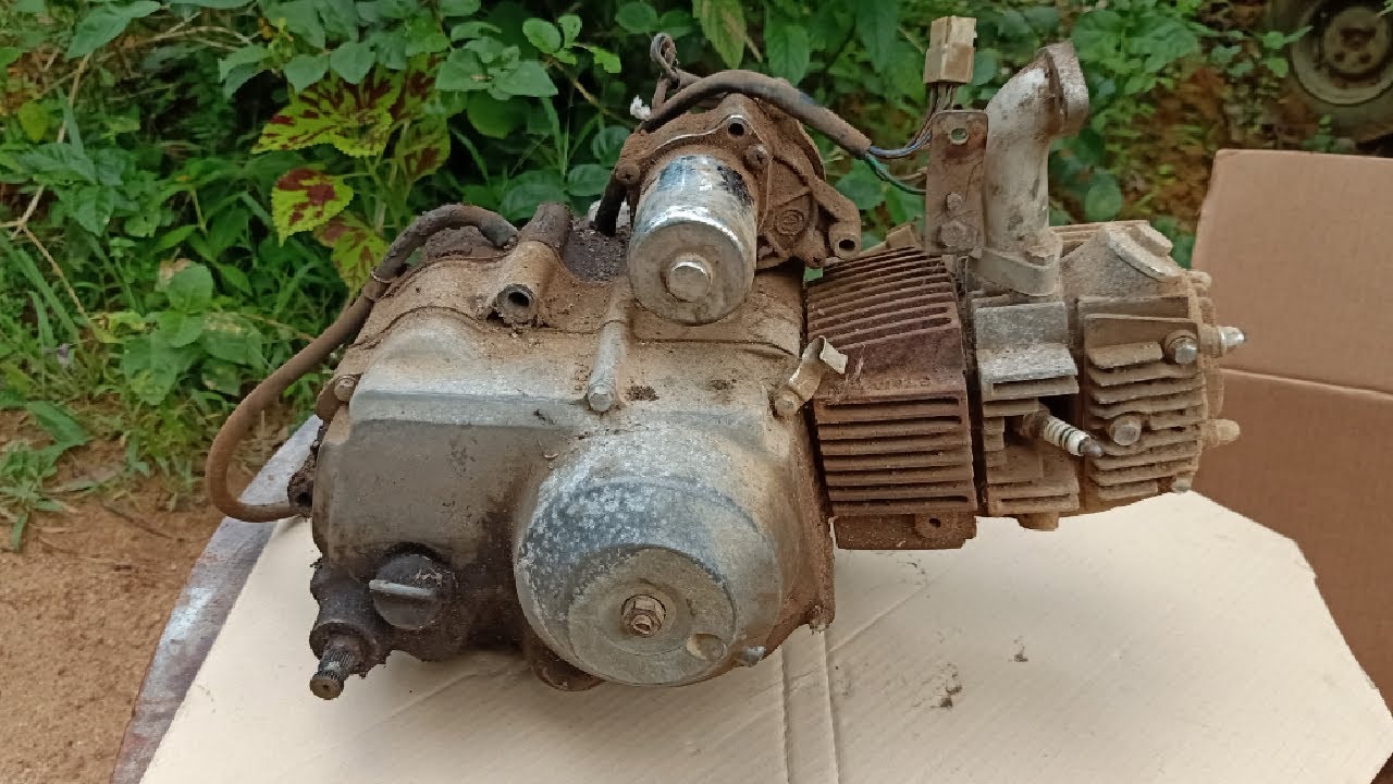 Super Cup bike Engine Restoration |100cc Engine full Restoration