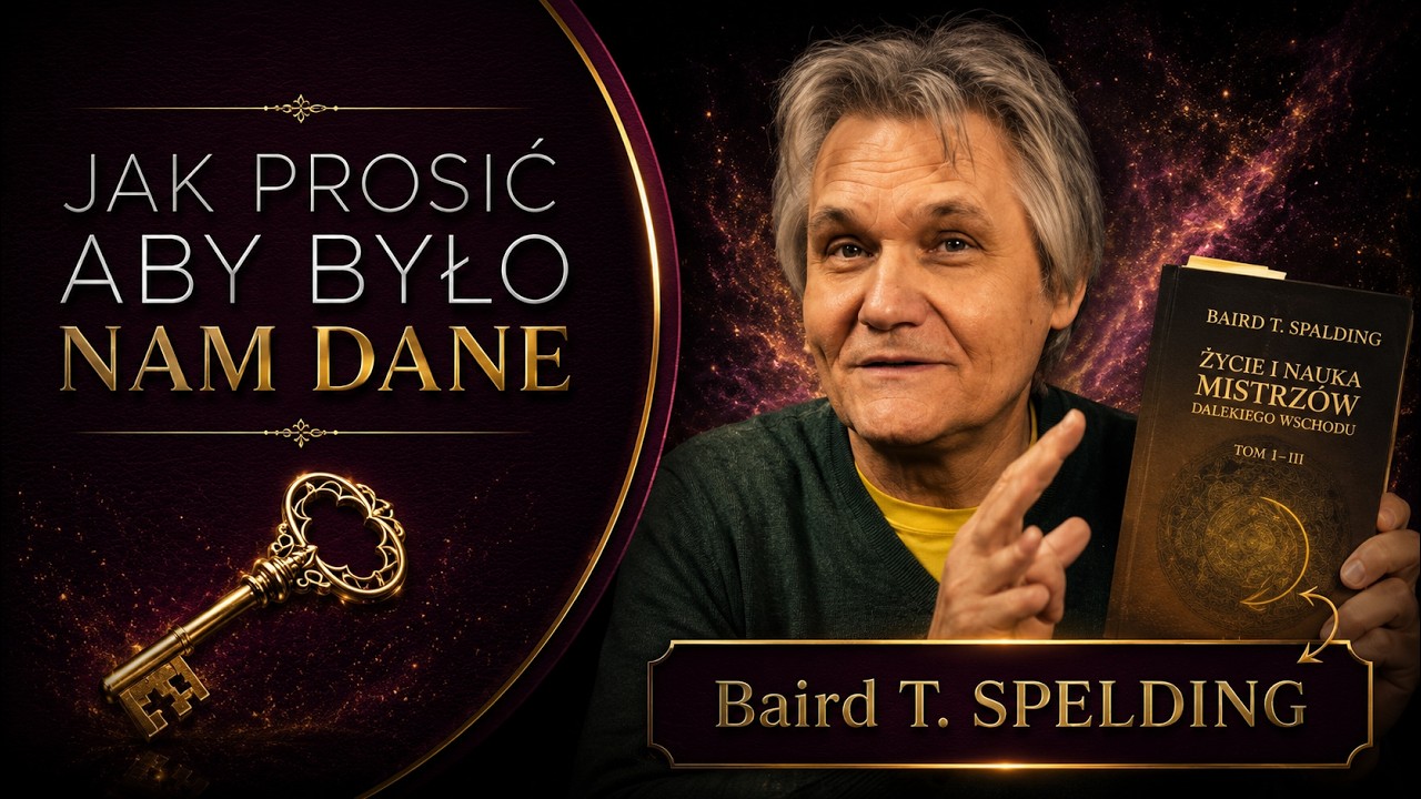Jak PROSIĆ aby było NAM DANE || Życie i Nauka Mistrzów Dalekiego Wschodu || Baird T. SPELDING