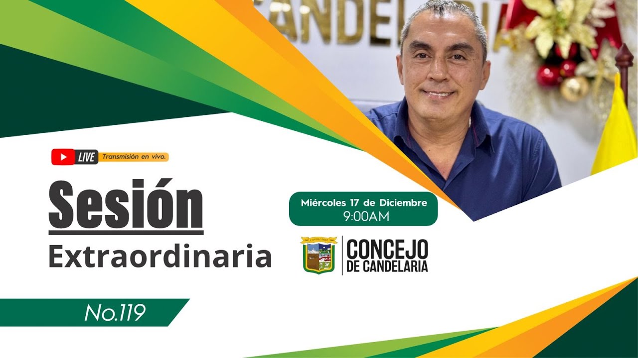 SESIÓN EXTRAORDINARIA No.119🔰