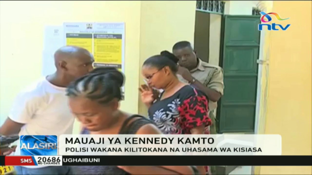 Mauaji ya Kennedy Kamto; Polisi wakana kilitokana na uhasama wa kisiasa