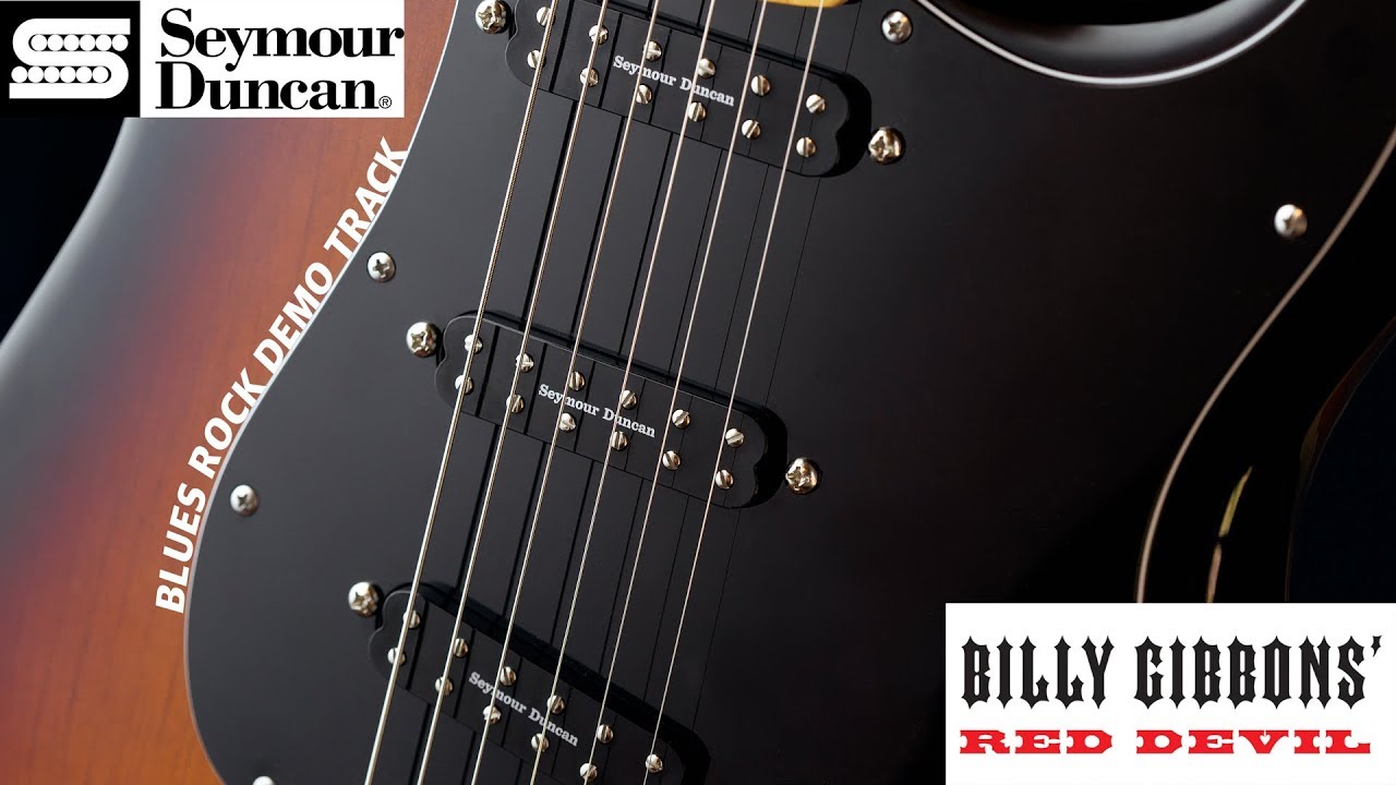 Billy Gibbons Red Devil Pickups | Blues Rock Demo Track