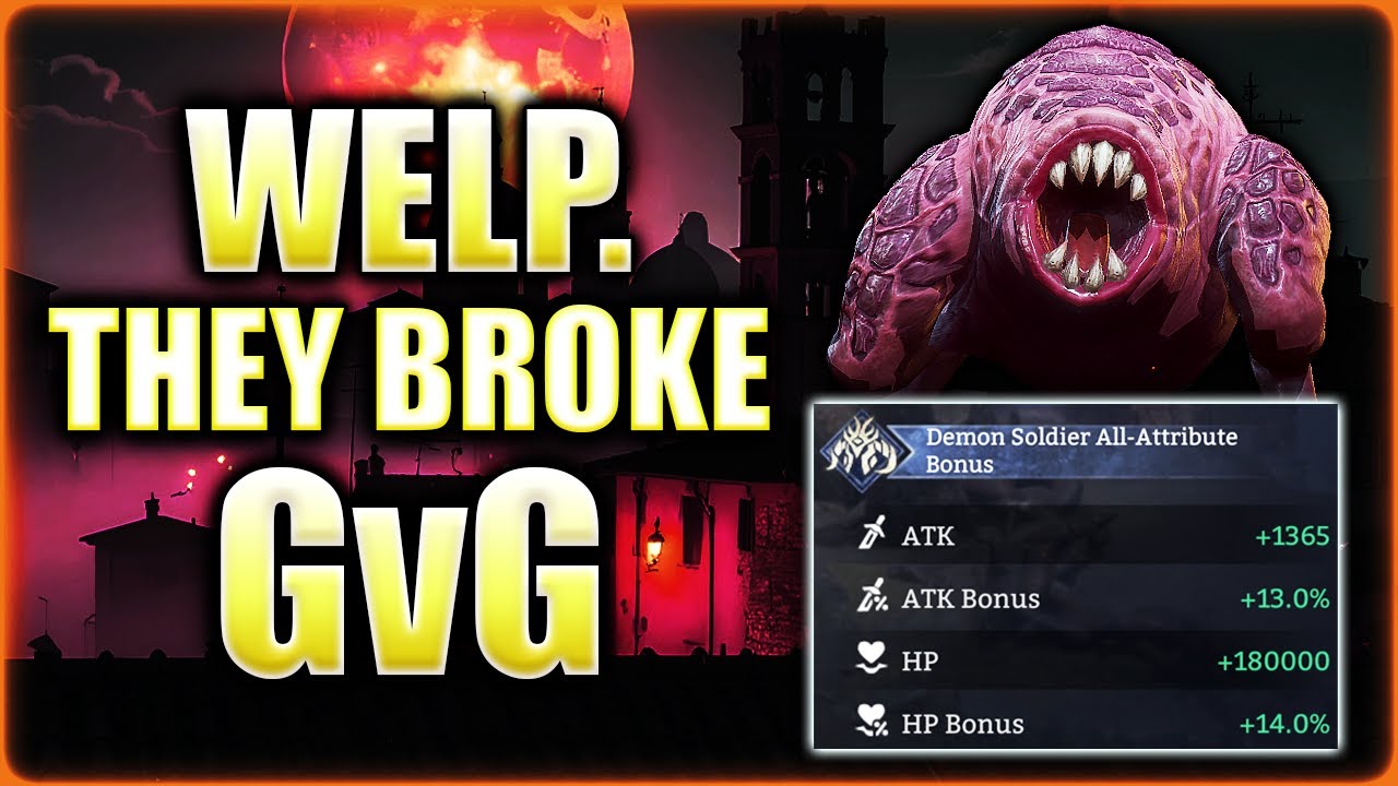 This Update Completely BROKE GvG (I'm Insane Now) ⁂ Watcher of Realms