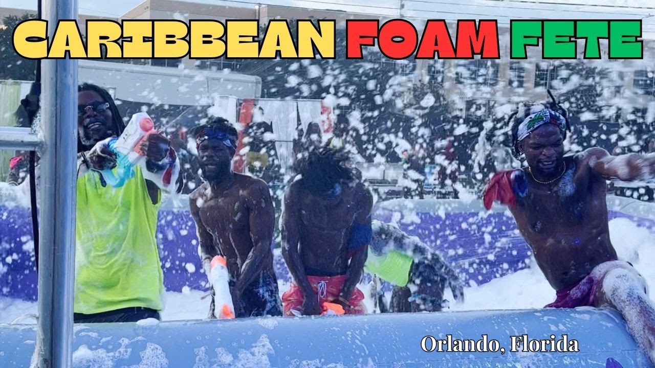 Caribbean Foam Fete 2023 in Orlando, Florida