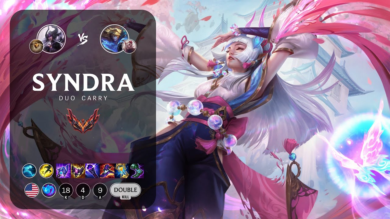 Syndra Bot vs Ezreal - NA Grandmaster Patch 12.21