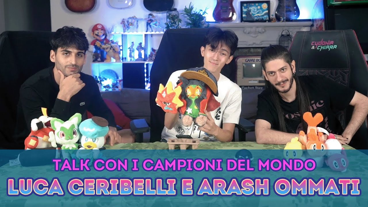 Intervista ai Campioni del Mondo: Luca Ceribelli e Arash Ommati - Pok&eacute;mon Talk w/ Cydonia