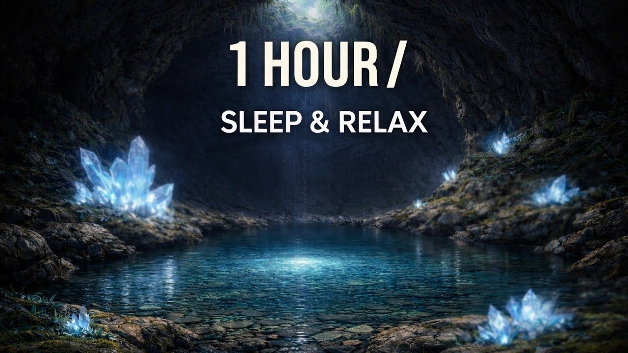 1 Hour Cave Echo to Attract Wealth 🌊 Dripping Water Echo | Ultimate Sleep Sound
