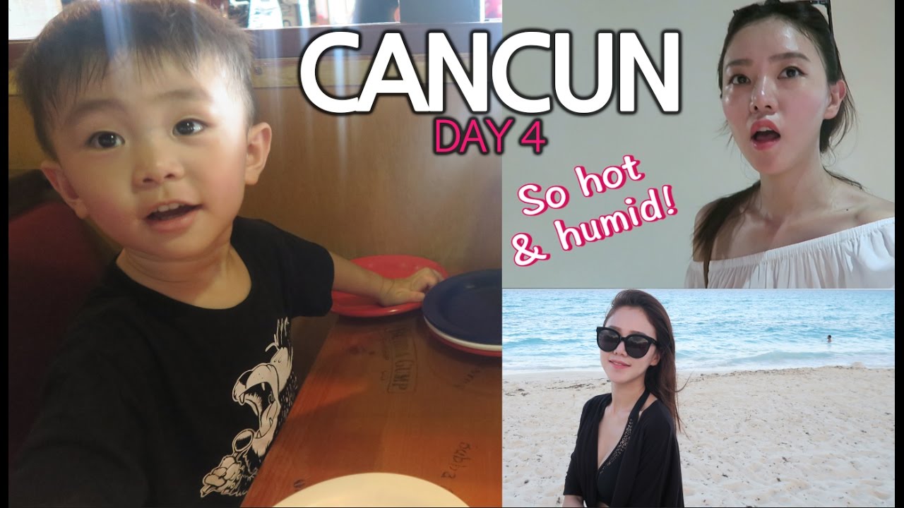 CANCUN MEXICO VLOG | DAY 4 ♥ SUPER HOT DAY + EXPLORING OUTSIDE RESORT