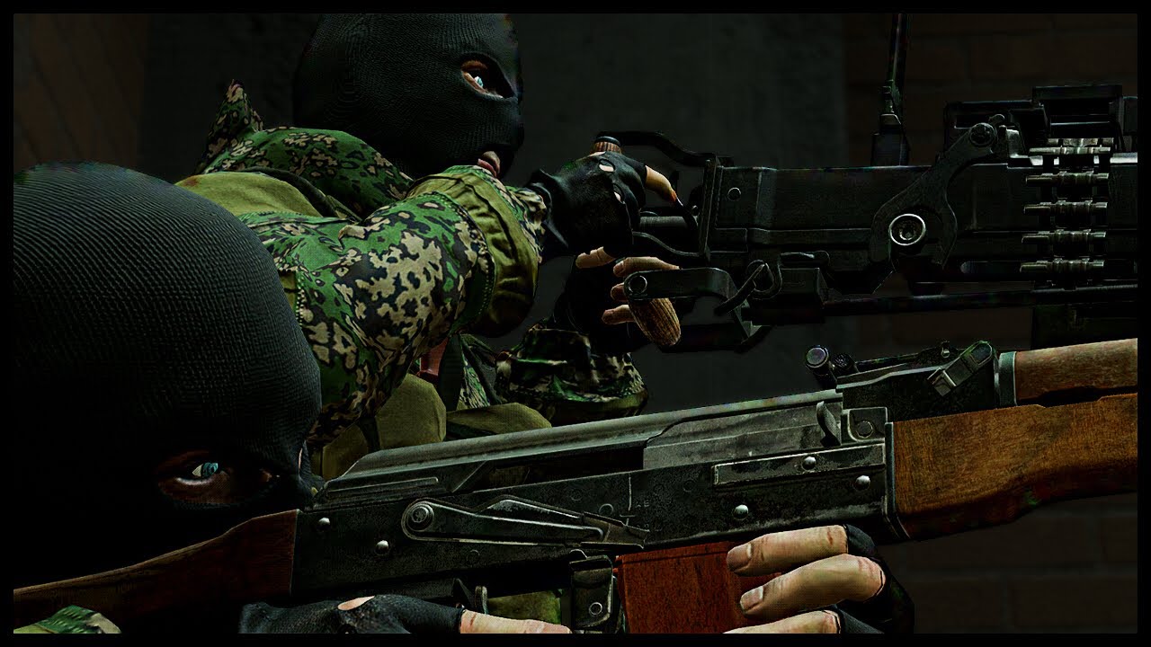 RUSSIAN FORCES STORM BUILDING! Intense Indoor CQC - Squad Gameplay