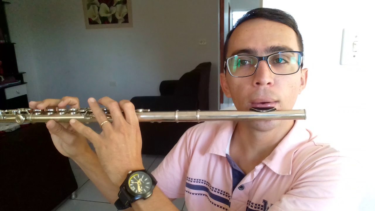 CCB hino 115 (Minha alma engrandece) tocado na flauta transversal