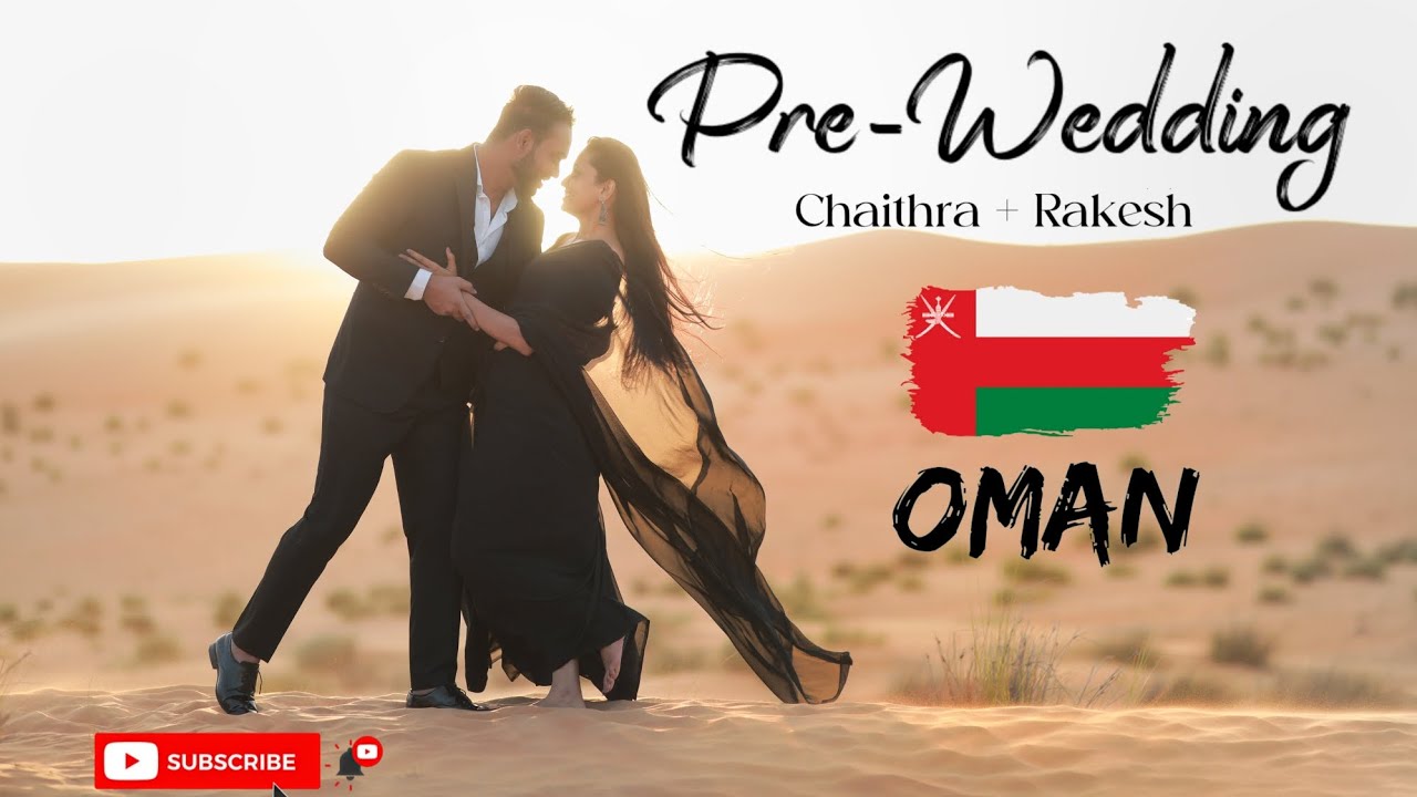 BEST PRE-WEDDING SHOOT IN MUSCAT, OMAN | CHAITHRA + RAKESH | @madhumysuruphotography7788
