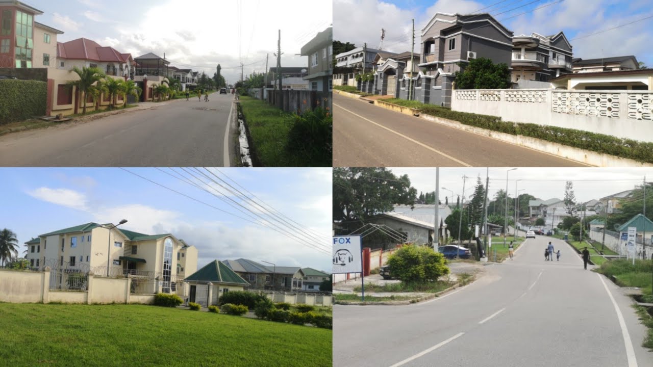 How The Airport Ridge Residential Area Looks Like In Takoradi Ghana 2022 🇬🇭 A Walk Video