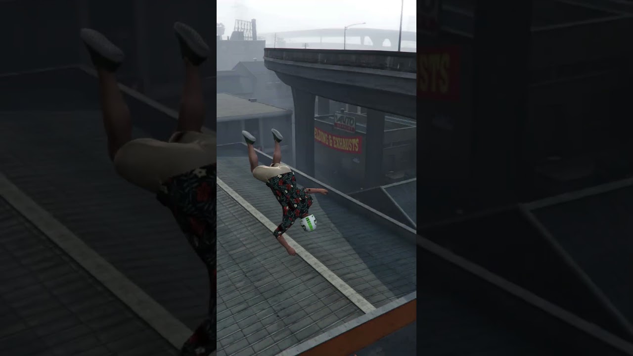 GTA5 Online - Why so high? [Multiplayer Madness] #shorts