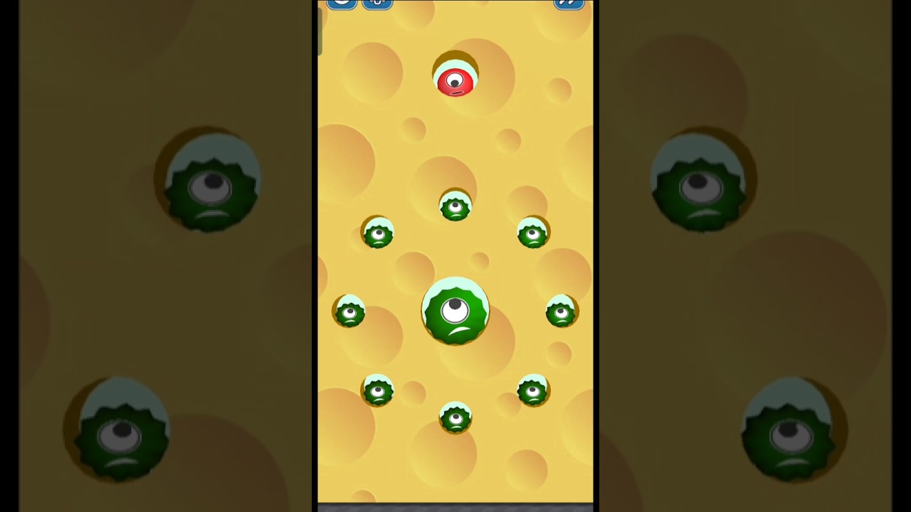 Hungry Balls Level 10 😋 #hungryballs #puzzle #shorts