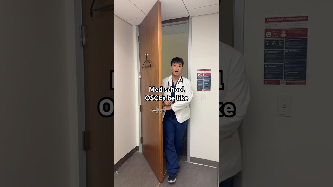 Medical school OSCEs be like #medicalschool #medicalstudent #comedy #skit