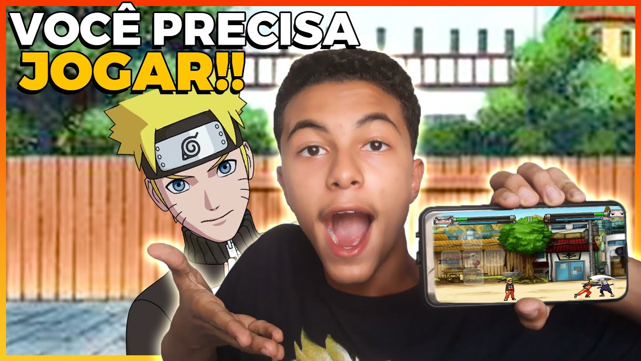 6 jogos do NARUTO de CELULAR que VOC&Ecirc; TEM QUE JOGAR!!