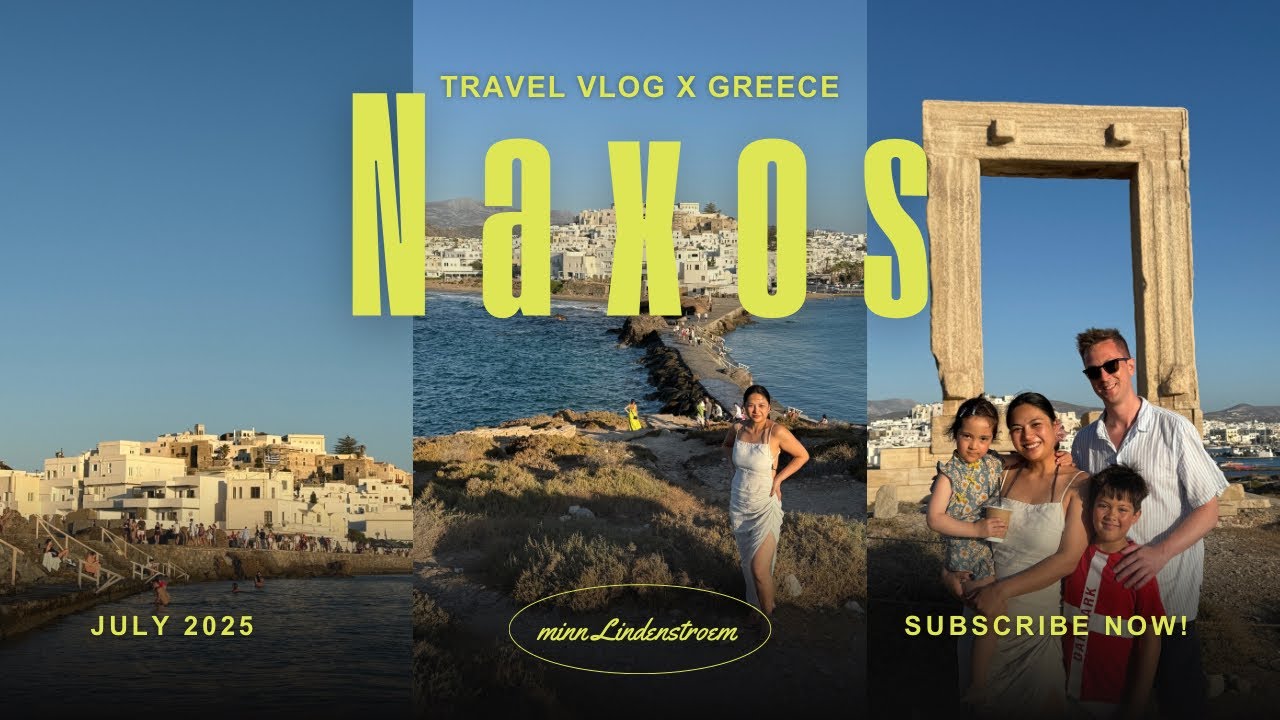 Naxos Greece - เที่ยวกรีซ:  3 วัน 2 คืน, ประตูแห่งอพอลโล, ที่พักแบบครอบครัว