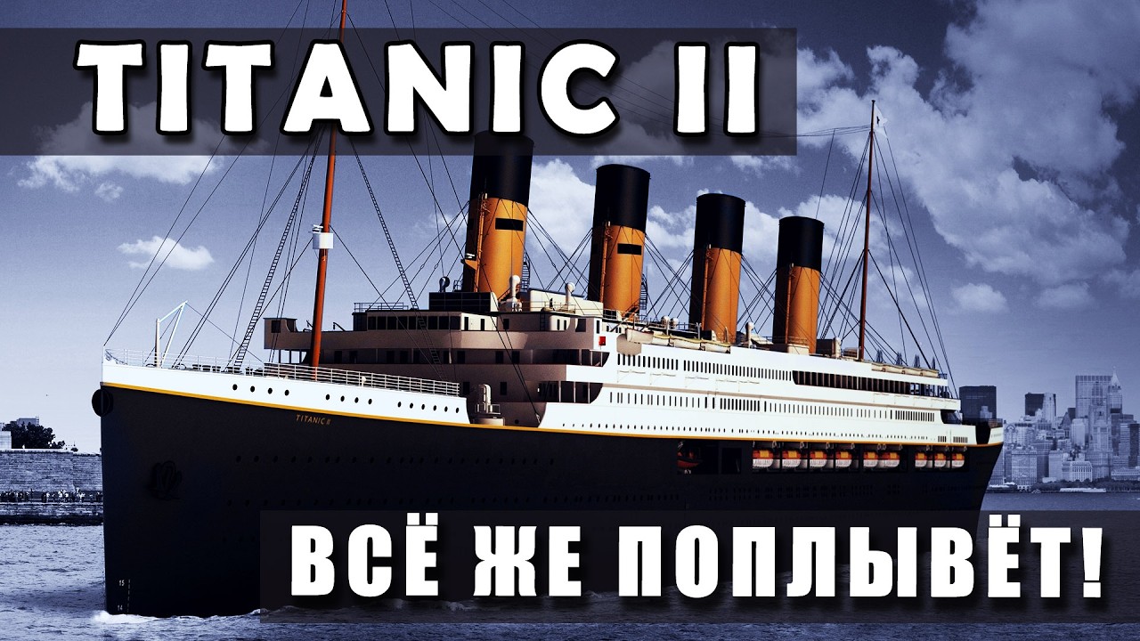 TITANIC 2 всё же поплывёт! / Последняя информация о проекте TITANIC 2 Клайва Палмера