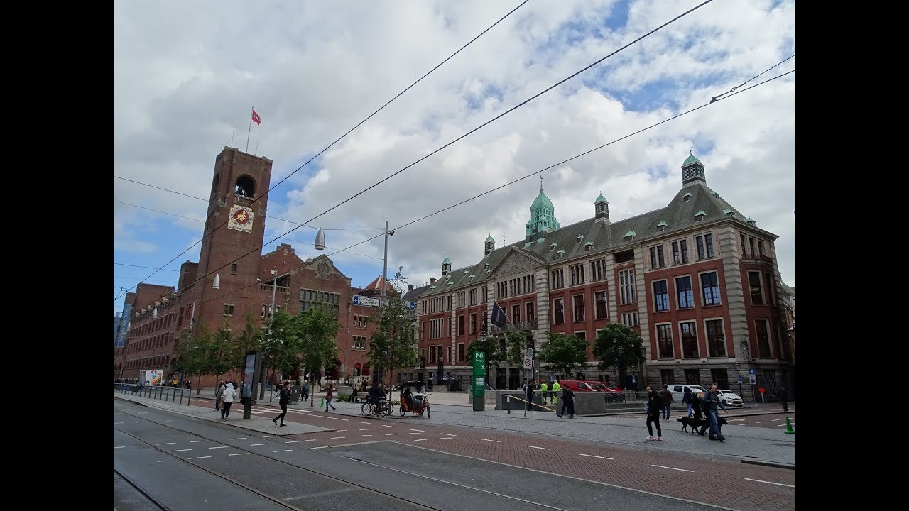 Beursplein 5 Amsterdam: architectuur buitenkant / exterieur