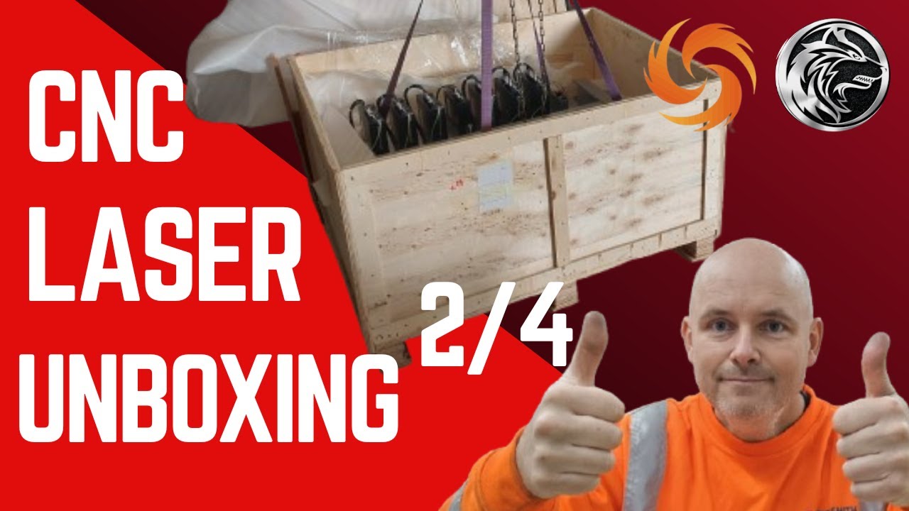 Wycinarka laserowa CNC DIY &ndash; unboxing prowadnice kablowe i serwosilniki