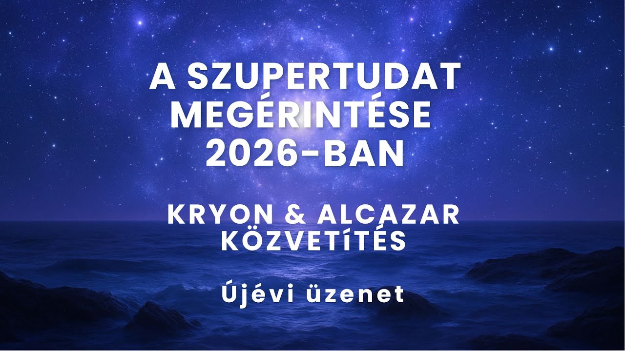Kryon és Alcazar újévi üzenete