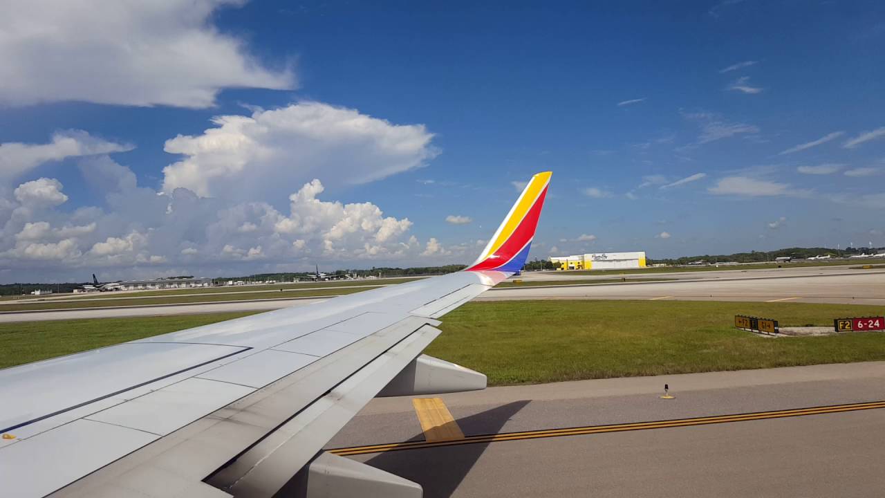 Taking off from Ft. Myers (RSW)