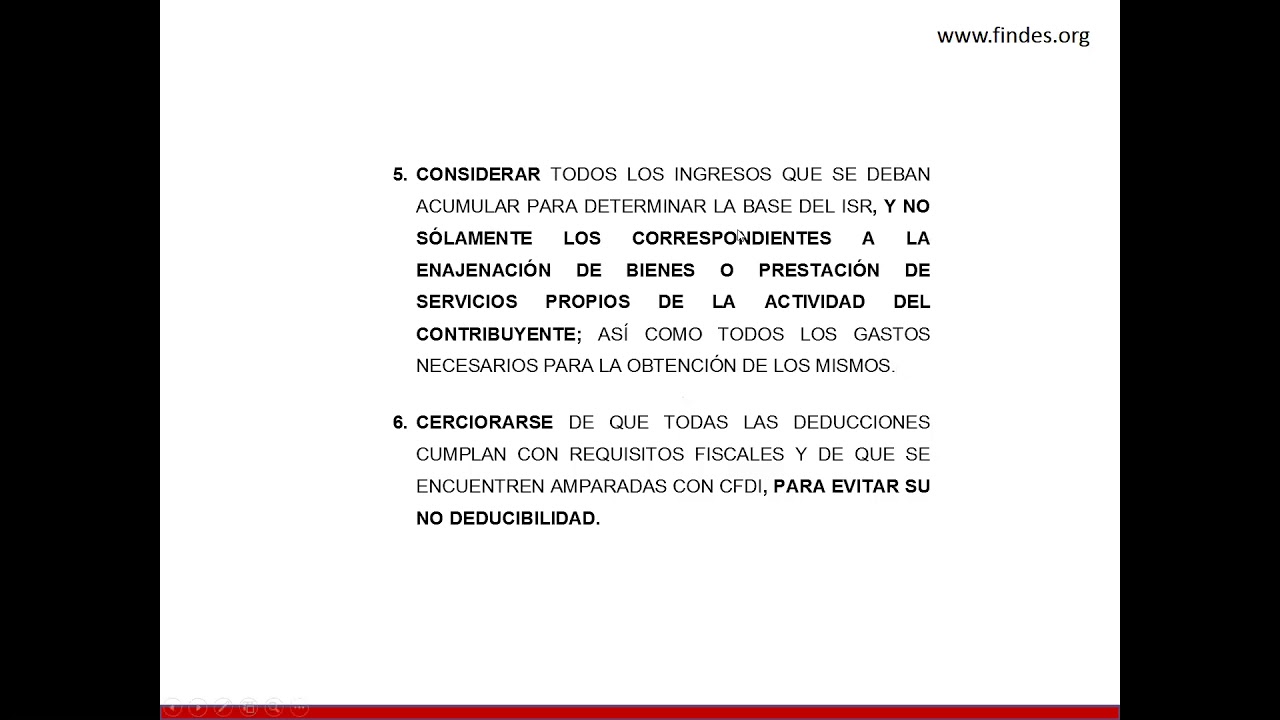 Tips para el Cierre Fiscal Anual / Findes