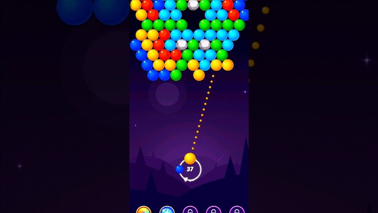 Bubble Shooter - Puzzle Game | #bubbleshooter #puzzlegame #shorts #gaming