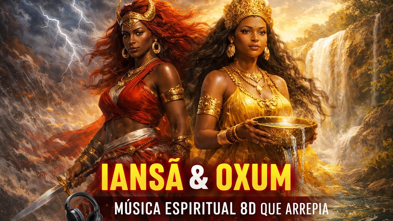🔥 EPARREI OYÁ & ORA YÊ YÊ Ô OXUM — Música Espiritual 8D Que Arrepia a Alma