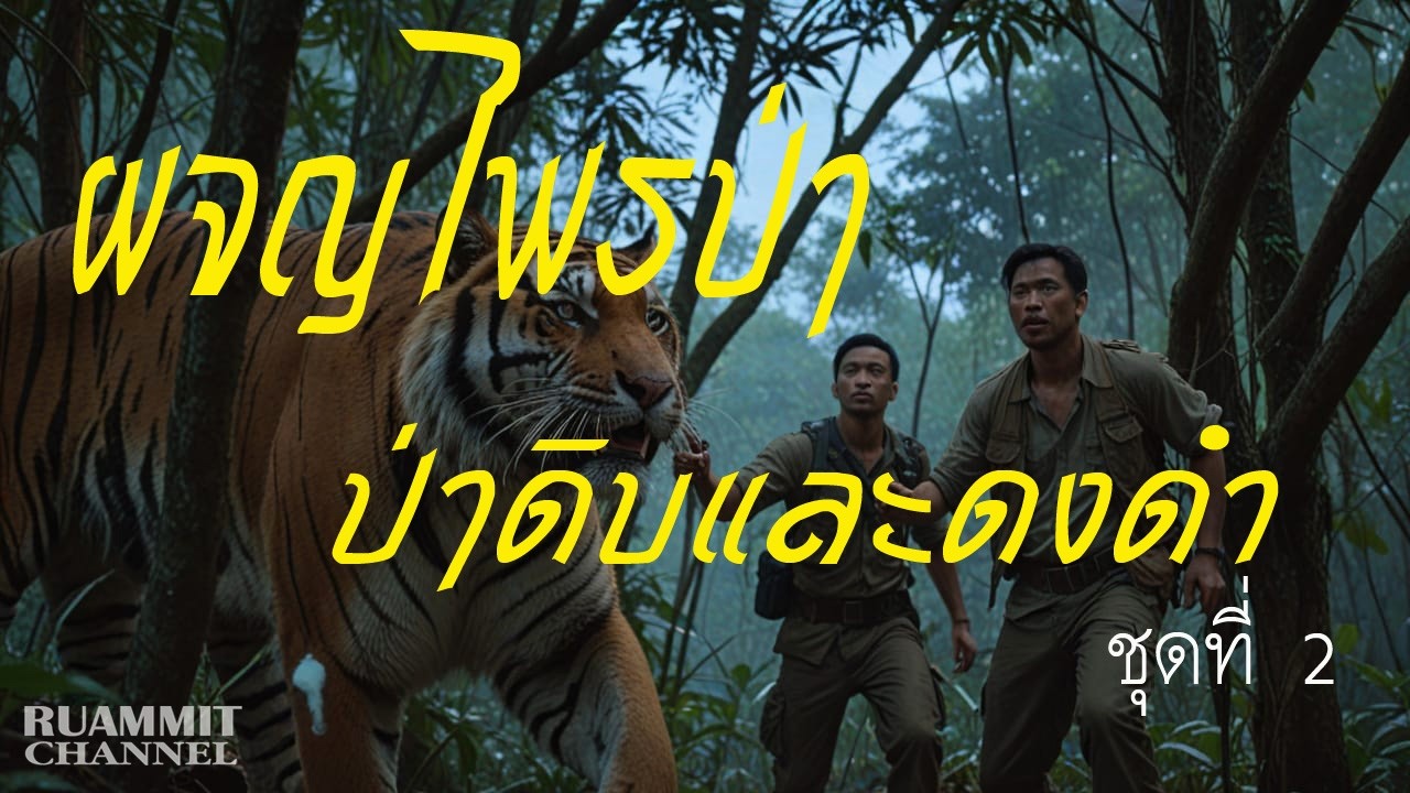 รวมเรื่องเล่าผจญไพรป่า ป่าดิบและดงดำ ชุดที่ 2 (ฟังเพลินก่อนนอนจุใจกว่า 4 ชั่วโมง)
