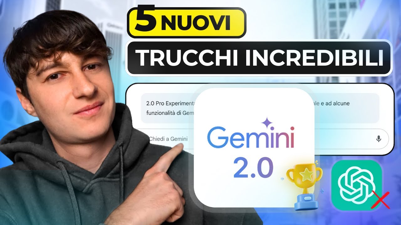 Tutorial Gemini 2.0: 5 Nuovi Trucchi e Confronto con ChatGPT