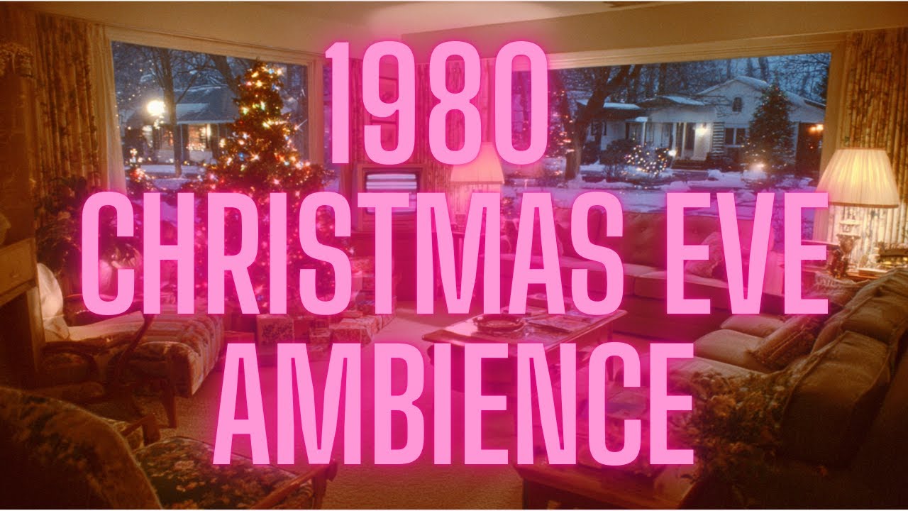 1980s Ambience | 1980s Christmas Living Room — Lofi Chill Retro Background for Relaxing & Escaping