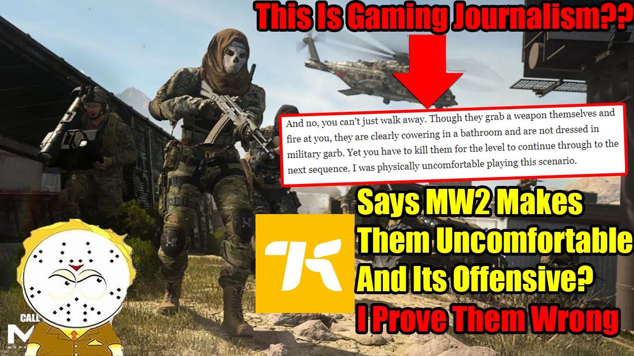 Kotaku Says Modern Warfare 2 Is Offensive And Makes Them Uncomfortable, Proving Them Wrong
