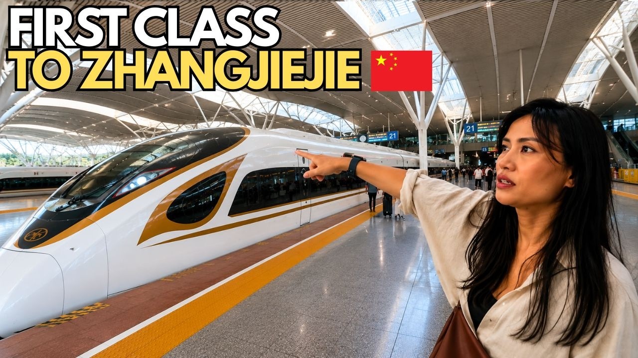 We Took China's High-Speed Rail to Zhangjiajie 🇨🇳