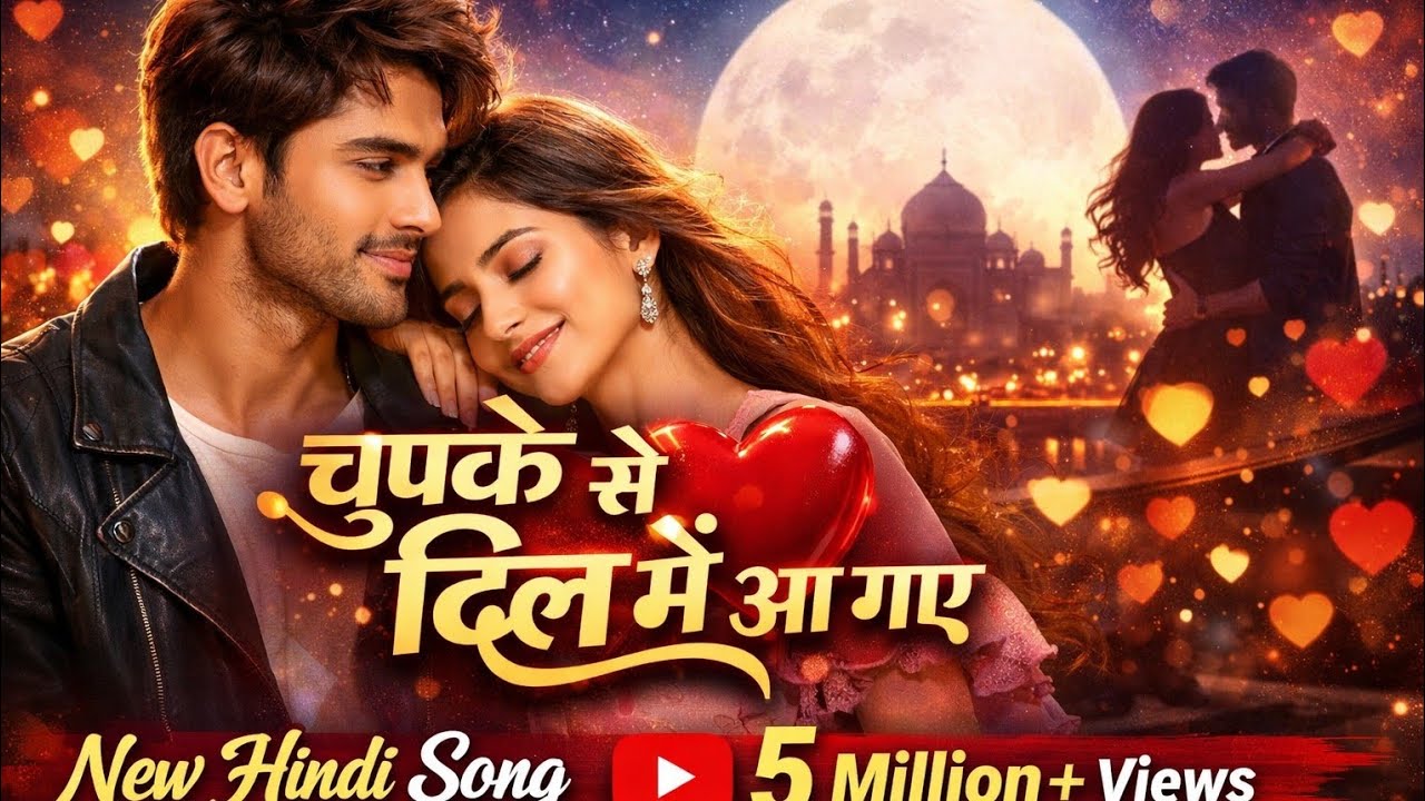 चुपके से दिल में आगए | chupke Se Dil mein a gaye | official song | new Hindi song #trendingsong2026 