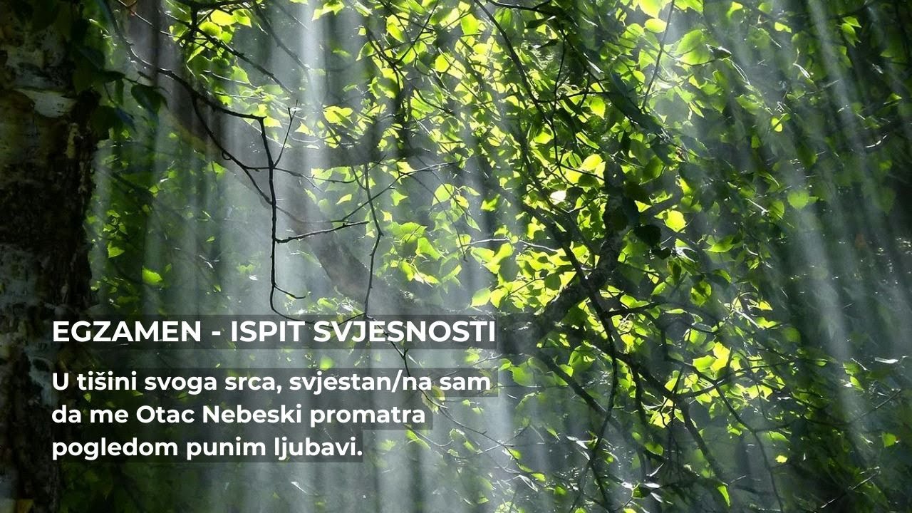 Egzamen - ispit svjesnosti (1)