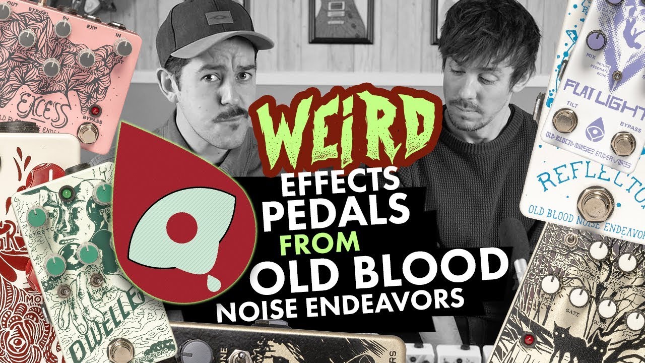Странные педали эффектов от Old Blood Noise Endeavours!
