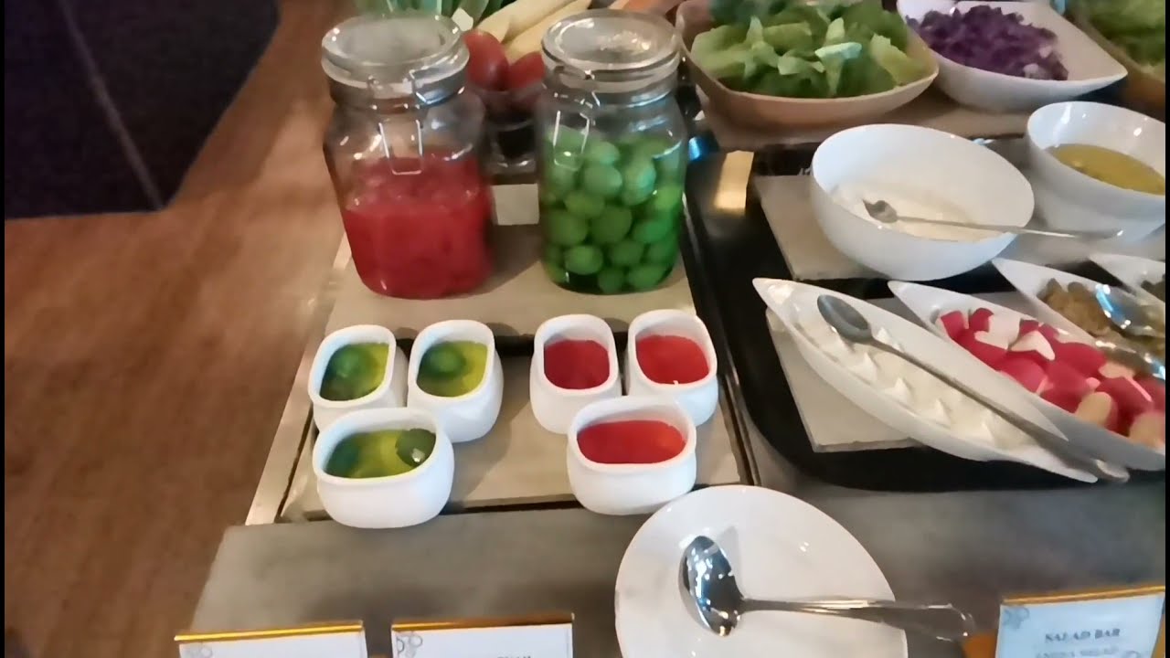 Buffet Breakfast at Best Western Premier The Hive, Jakarta.
