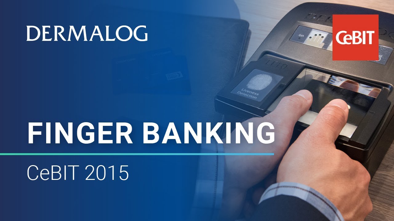 Biometric Finger Banking at CeBIT 2015