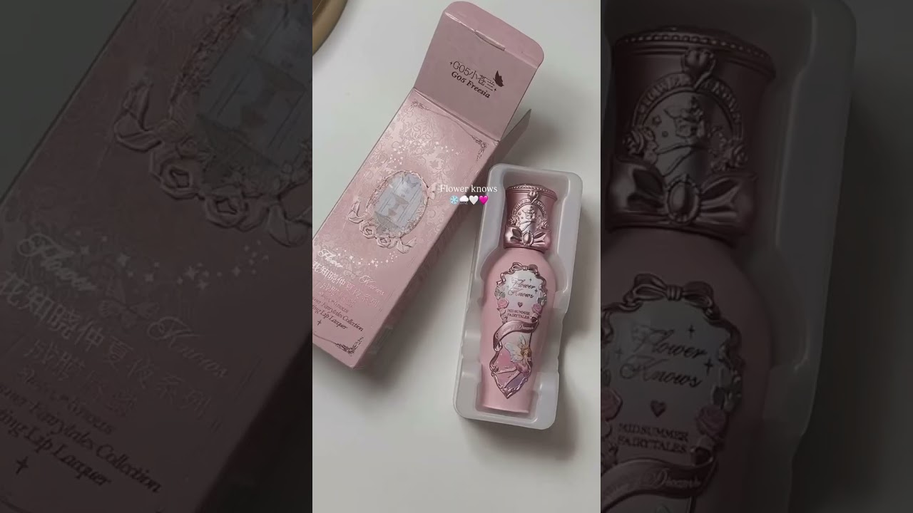 Cutest, prettiest makeup🎀🌷💎🩷🤍 #flowerknows #pinkaesthetics #lifestylevlog #makeupvlogger