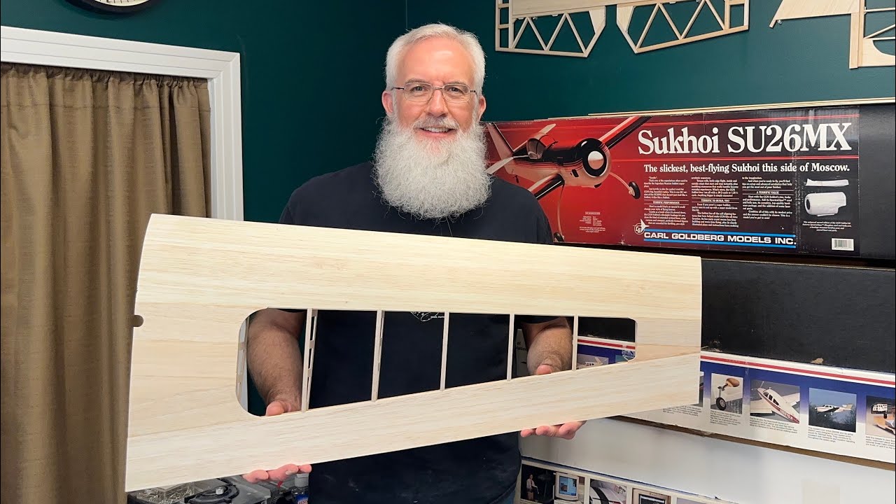 Carl Goldberg (Second Generation) Sukhoi SU26MX Build: Part 3 (Wing Build: Part 1)