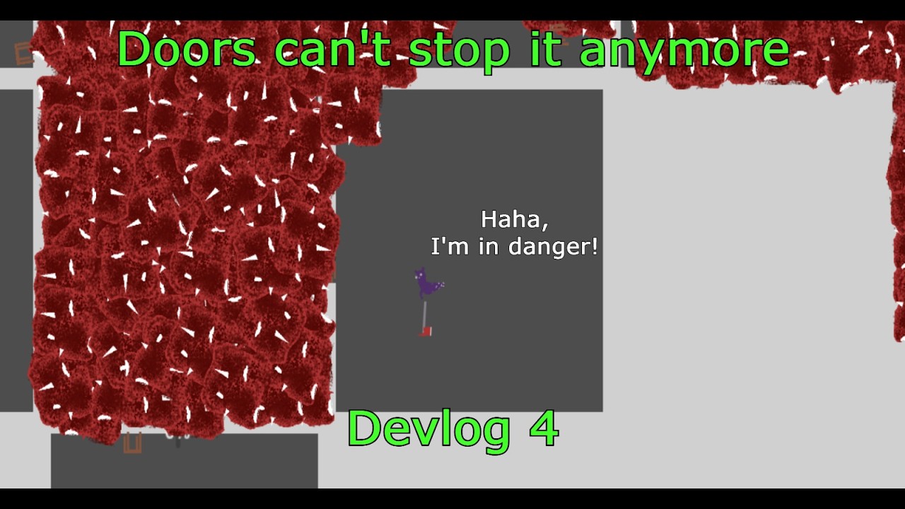 Breakable doors - Evil and intimidating abiogenesis devlog 4