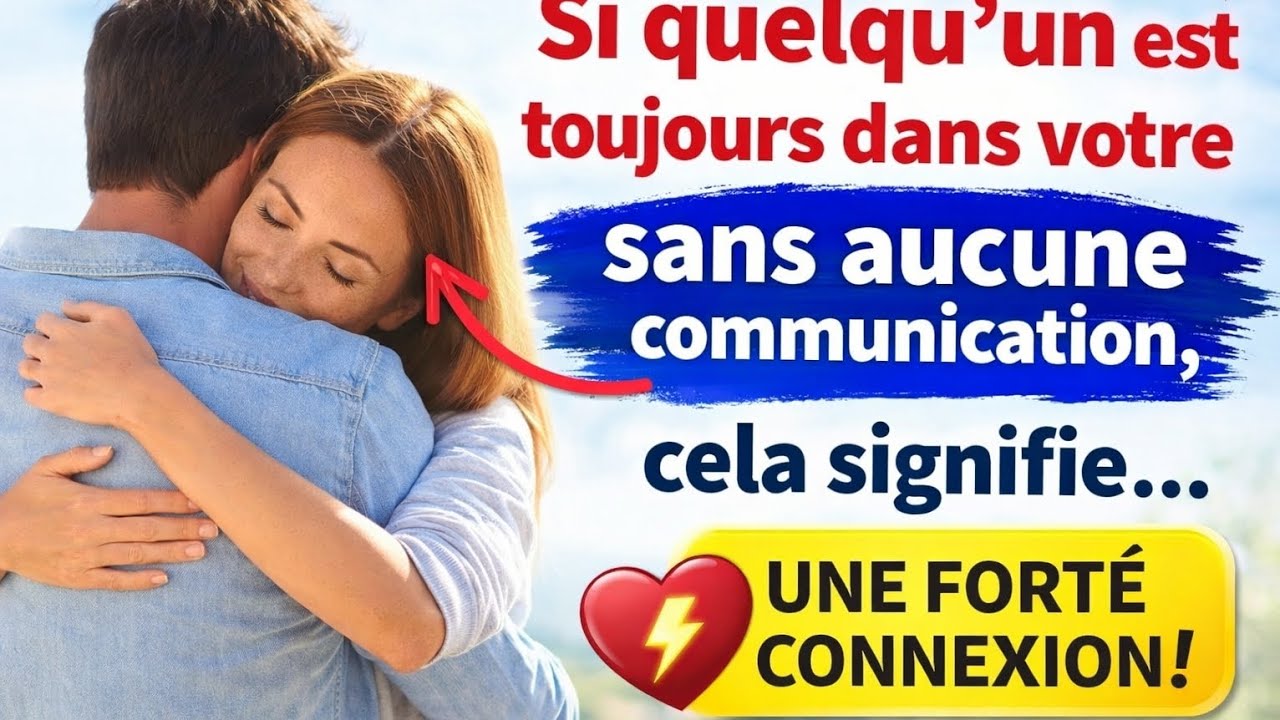 si quelqu'un pense à vous c'est que la personne est dans votre esprit.