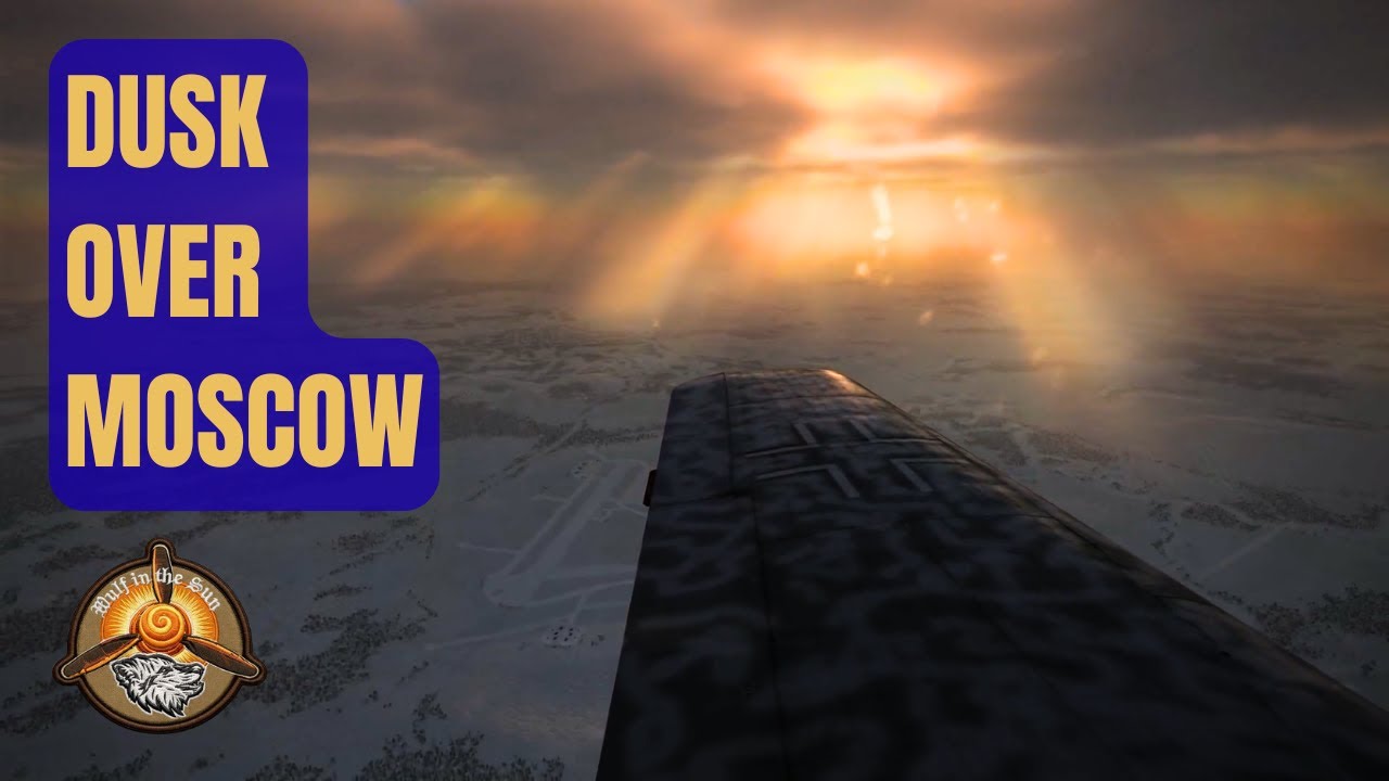 Fw 190 vs Two P-39s Cloudy Dusk Dogfight  | IL-2 Sturmovik | No Voice
