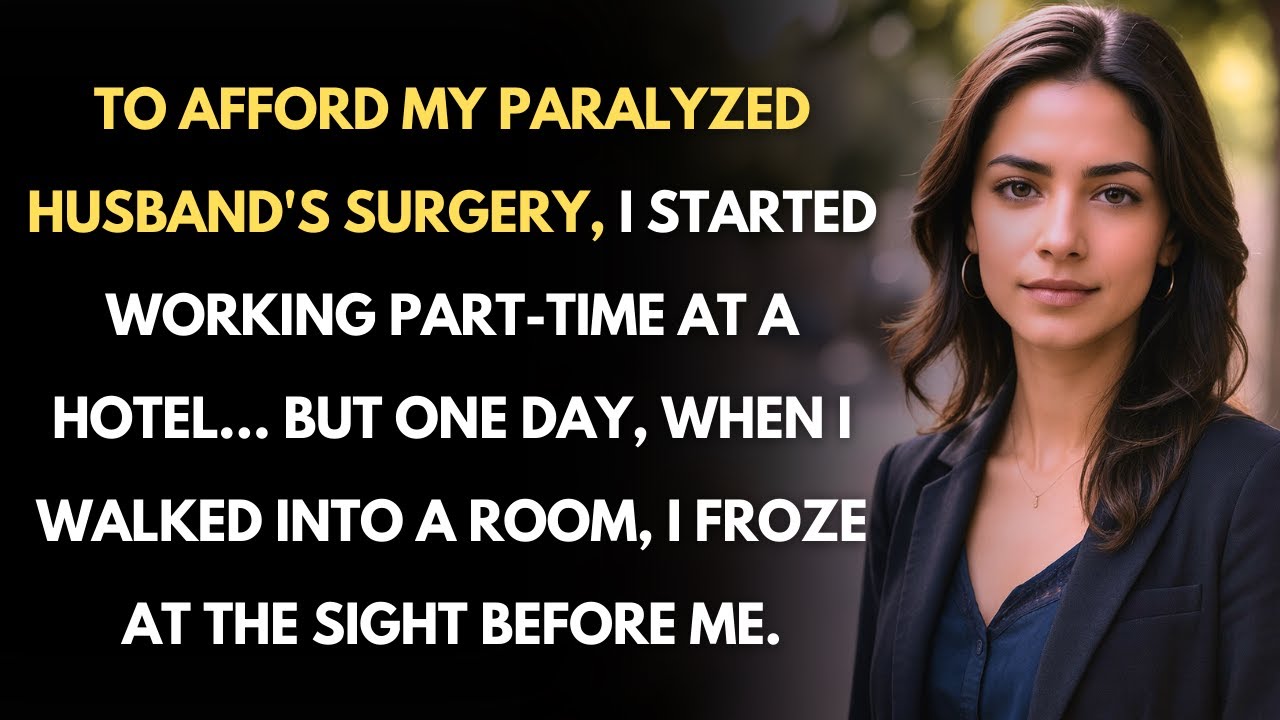 To Afford Surgery for My Paralyzed Husband, I Took a Job at a Hotel—But One Day, I Saw Him...